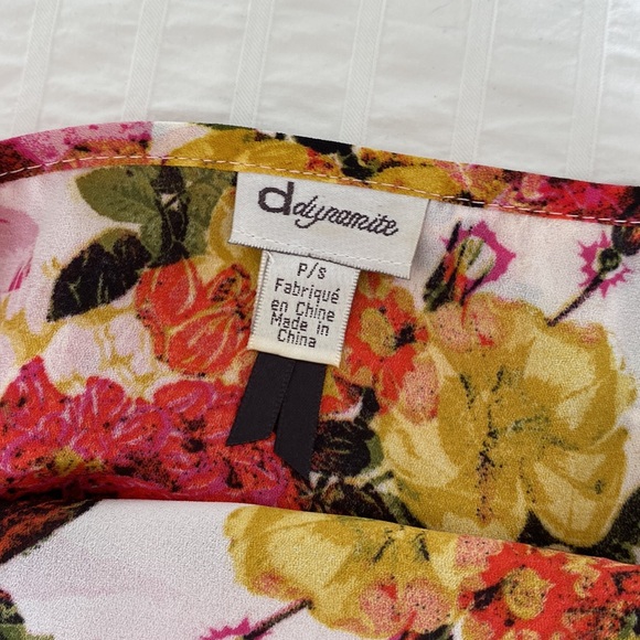 Dynamite Floral crop top - Picture 5 of 5